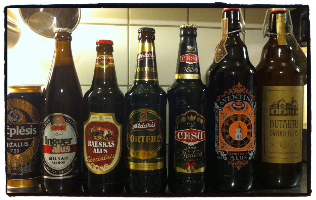 Latvian and Lithuanian beers