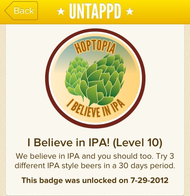 I believe in IPA level 10