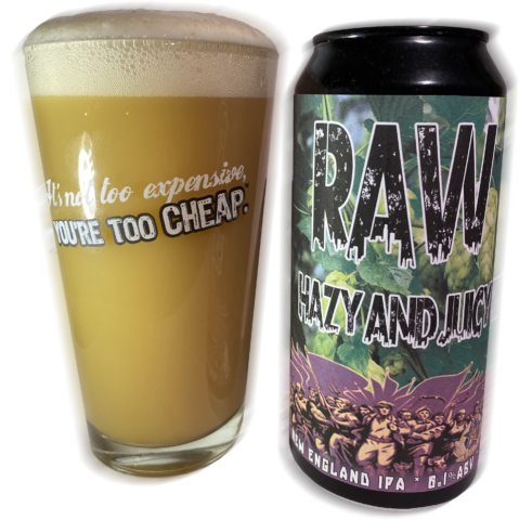 Hazy New England Raw Ale IPA